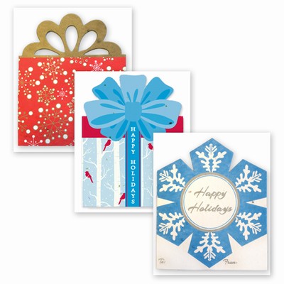 Grow-A-Note® Personal Touch Gift Card Holder™ Holiday 3 Pack